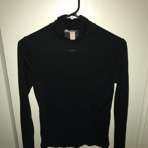 Black turtleneck